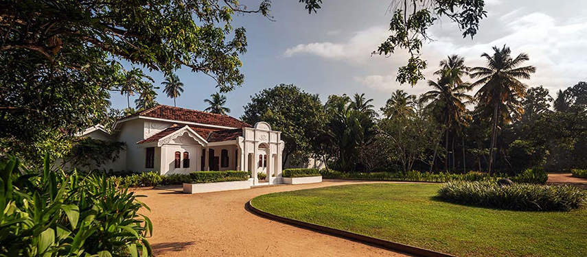 Exterior of Uga Riva hotel in Negombo, near Colombo, Sri Lanka