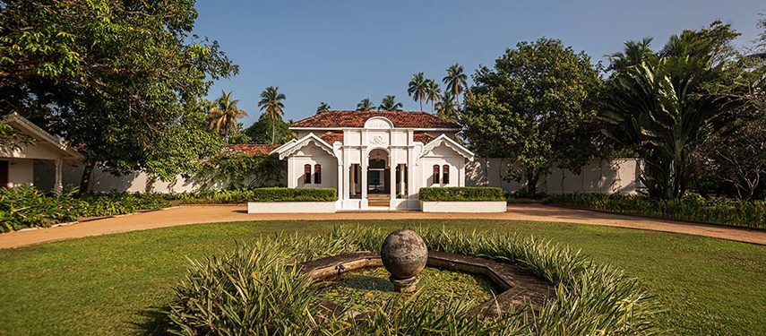 Exterior of Uga Riva hotel in Negombo, near Colombo, Sri Lanka